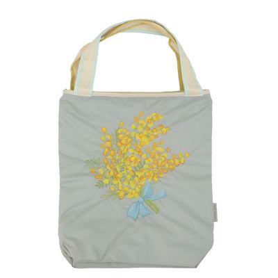 ☆【産直】ミモザ刺繍 防水・撥水トートバッグ | 京都/シノワズリー
