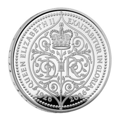 ☆エリザベス2世生誕100周年記念5ポンドプルーフ銀貨 | ROYALMINT
