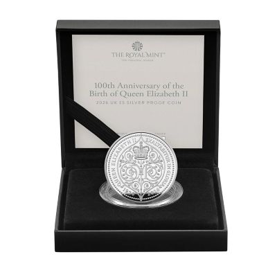 ピーターラビット　プルーフ銀貨　エリザベス2世 記念硬貨 ☆エリザベス2世生誕100周年記念5ポンドプルーフ銀貨 | ROYALMINT
