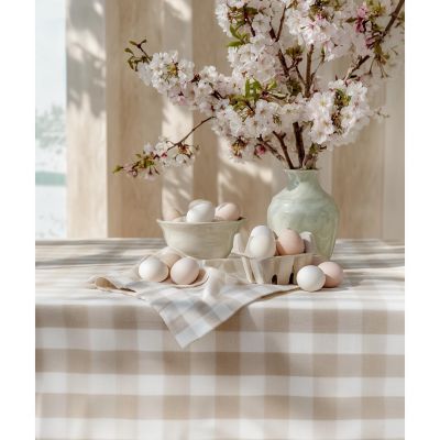 ＜Blanc MariClo’＞テーブルクロス　Ｂｏｌｇｈｅｕ　ベージュ