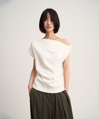 Twist drape tops VEー26S28 | Venica (Women