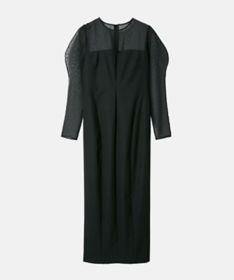 Sheer Sleeve Dress | LE CIEL BLEU (Women