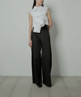 Ｓｉｄｅ Ｆｏｌｄｅｄ Ｗｉｄｅ Ｐａｎｔｓ | LE CIEL BLEU (Women)/ルシェルブルー | 三越伊勢丹オンラインストア・通販【公式】