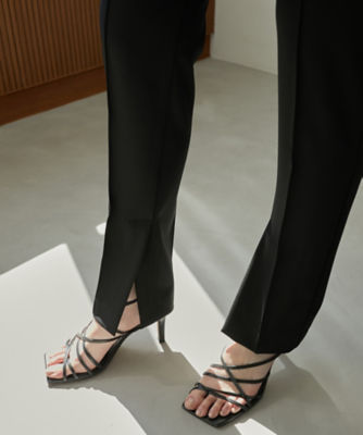 ＜LE CIEL BLEU (Women)＞Ｓｋｉｎｎｙ　Ｔａｉｌｏｒｅｄ　Ｐａｎｔｓ