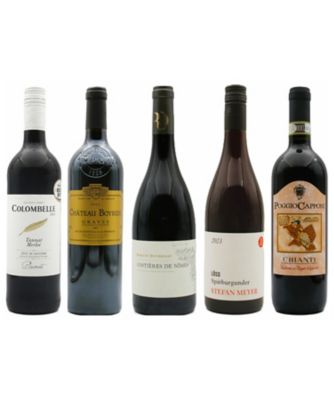 ＜銀座三越テイスティングカウンター＞ヨーロッパ赤ワイン５本セット