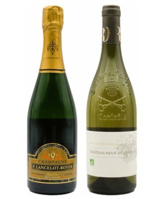シャンパーニュ＆フランス白ワイン2本セット | 銀座三越