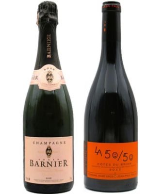 ＜銀座三越テイスティングカウンター＞【母の日】ロゼシャンパーニュ＆フランス赤ワインセット