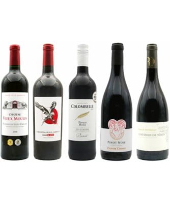 ＜銀座三越テイスティングカウンター＞フランス赤ワイン５本セット