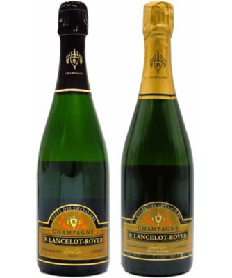 ＜銀座三越テイスティングカウンター＞ランスロ　ロワイエ　シャンパーニュセット