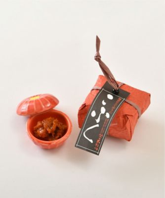 ＜天たつ＞【母の日】２０４．越前仕立て汐うに　焼物容器入９ｇ