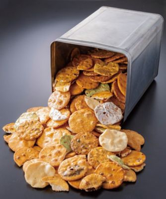 ８０２３０【母の日】一斗缶入り草加せんべい（無選別）２ｋｇ