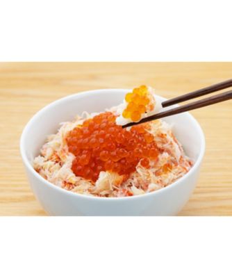 80257【父の日】＜かにと。＞特製かに酢で食べる贅沢かに丼セット
