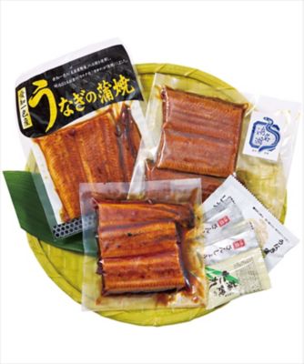 丑の日】80294 国産うなぎの蒲焼食べくらべ 計3袋 7月24日