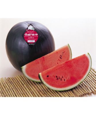 21457 1箱（約7kg）北海道・当麻町産 でんすけすいか（2L
