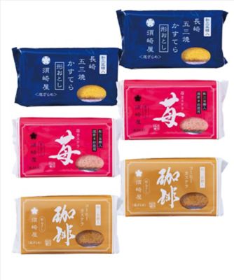 20479 ＜須崎屋＞長崎かすてら3種形おとし | 三越伊勢丹