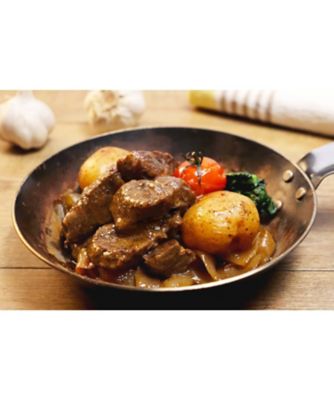２１７１１　１箱　レンジで簡単！北海道牛肉ステーキ（北海道産皮付きポテト入り）