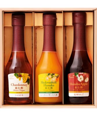 ＜エキスプレ・ス・東京 お酢屋銀座 本店＞【母の日】母の日おすすめ飲む酢デザートビネガーセット（造花付き）２５０ｍｌ　３本
