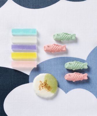 越乃雪本舗　大和屋/コシノユキホンポ　ヤマトヤ 【菓遊庵おまとめ】新潟／端午の節句　お干菓子詰合せ