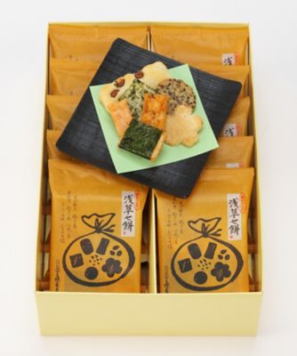 ＜王様堂本店＞浅草七餅　１０袋