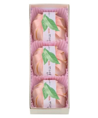 清水白桃ぜりぃ 3個入 | 宗家 源 吉兆庵/ソウケ ミナモト