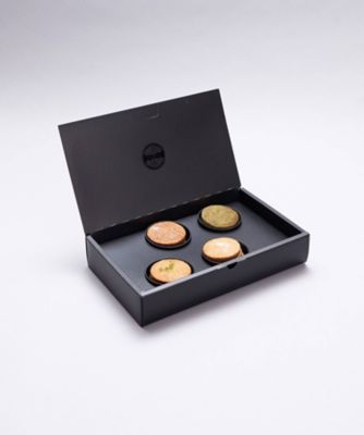 23おまとめ】余香 クッキー缶BOX（4缶詰め合せ：トリュフ、抹茶