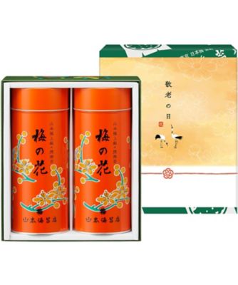 敬老】敬老の日デザイン掛け紙付「梅の花」焼海苔詰合せ UP5AY