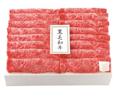 国産黒毛和牛　肩すき焼き・焼肉用