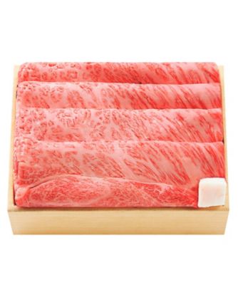 三重県産　松阪牛肩ロースすき焼き・焼肉用