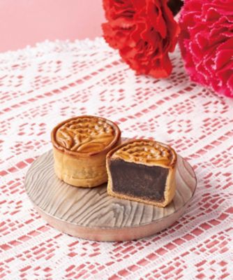 ＜円果天＞【母の日】母の日月餅とサンドムーンＭＩＸ詰合せ　１０個入