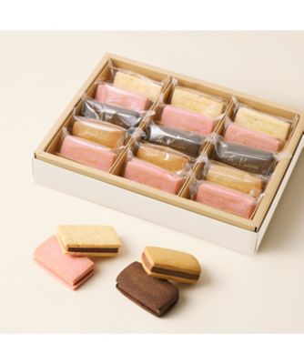 ＜ラ・メゾン白金グラン＞【夏季配送】ショコラサンドアソート１５個