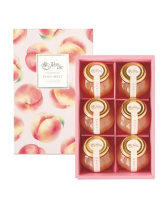 ＜メゾン・ド・モンシェール＞国産桃ゼリー　６個入