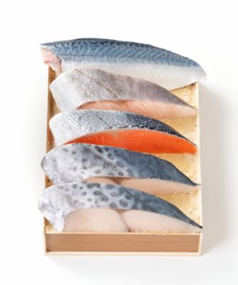 鈴波魚介みりん粕漬詰合せ（セ4A） | 鈴波/スズナミ | 三越伊勢丹