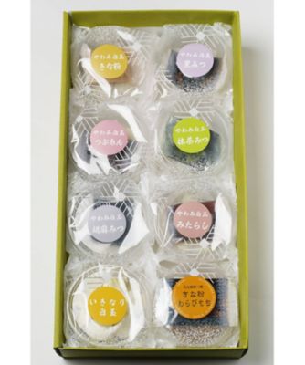 ＜白玉屋新三郎＞やわみ白玉とわらびもち詰合せ－甘味撰（かんみせん）