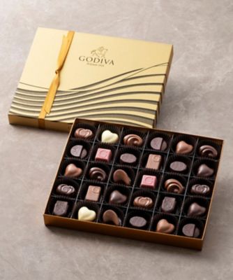 ＜GODIVA＞【夏季配送】ハート　オブ　ゴールド　コレクション　３０粒入
