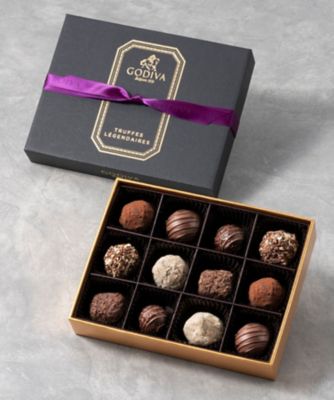 ＜GODIVA＞【夏季配送】レジェンデール　トリュフ　１２粒入