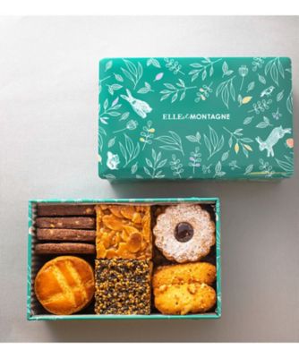 ＜ELLE et Montagne＞【４月】クッキー缶　ヴェルテ