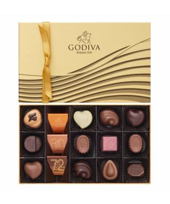 夏季配送】ハート オブ ゴールド コレクション 15粒入 | GODIVA