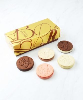 ＜BEL AMER＞【夏季配送】パレショコラサンド５コ　２箱セット