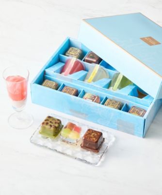 ＜BEL AMER＞フルーツフロート＆ショコラ水羊羹１４コ