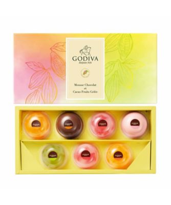 ＜GODIVA＞ムースショコラ　エ　カカオフルーツジュレ　７個入