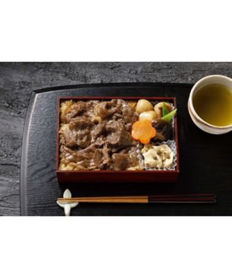 ＜おこわ米八＞【母の日】０２８．黒毛和牛のすき焼きおこわ重２折セット