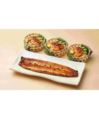 京料理 美濃吉/キョウリョウリ ミノキチ 【父の日】０２７．鰻蒲焼と鰻飯蒸し詰合せ