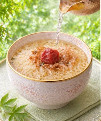 23おまとめ】南高梅と鰹節の京出汁 湯葉にゅうめん 【6月届