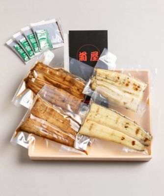 敬老】206．国産鰻蒲焼・白焼セット | 成田 菊屋/ナリタ キクヤ
