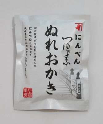＜にんべん＞【２３おまとめ】つゆの素　ぬれおかき　【５月届】