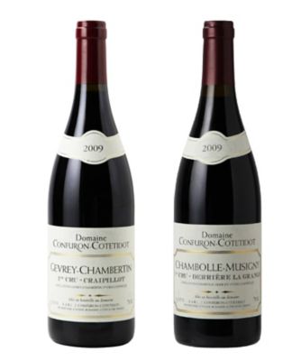 ２０．【ＷＥＢ限定】＜ドメーヌ　コンフュロン　コトティド＞２００９年ヴィンテージ　プルミエクリュ　飲み比べ２本セット