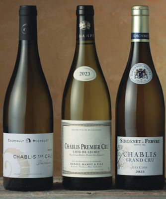 23．グラン・クリュ入り シャブリ格付け飲みくらべ白ワイン3本