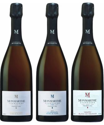 ３２．ＲＭ生産者が造る単一品種シャンパーニュ・プルミエ・クリュ飲みくらべ３本セット