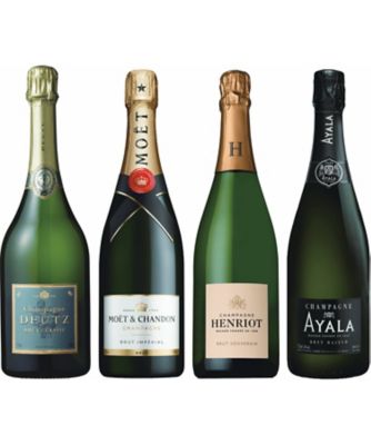 ３３．グランメゾンを味わう　シャンパーニュ４本セット