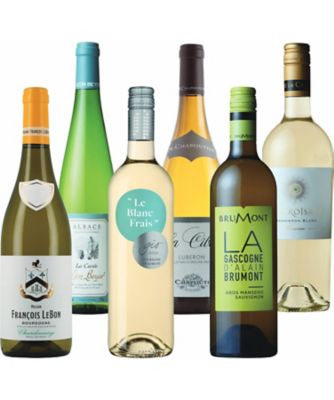 87．フランス周遊！銘醸白ワイン飲みくらべ6本セット | 三越伊勢丹